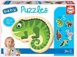 Puzzle Educa Infantil Animales Tropicales