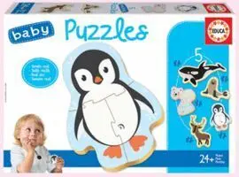 Puzzle Educa Infantil Animales Polo Norte
