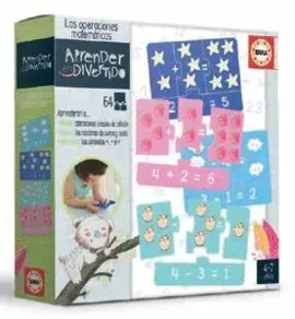 Puzzle Educa Operaciones Matematicas 64 Piezas