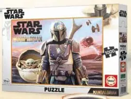 Puzzle 1000 Baby Yoda - The Mandalorian