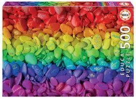 Puzzle Educa 500 Piezas Piedras de Colores