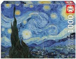 Puzzle Educa 1000 Pzas la Noche Estrellada Vincent