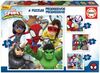 PUZZLES PROGRESIVOS SPIDEY   HIS AMAZING FRIENDS 1