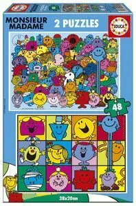 Puzzle 2X48 Monsieur Madame