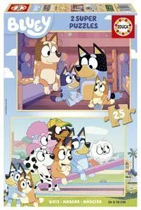 Puzzle 2X25 Bluey