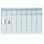 Regla Cristal Safta 40Cm
