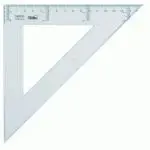 Escuadra Cristal 25 cm