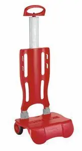 Carro Portamochilas Plegable un Asa 750 Rojo
