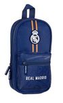 PLUMIER MOCHILA CON 4 PORTATODOS REAL MADRID 2ª EQ
