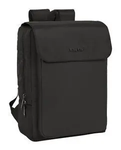 Mochila con Solapa Portatil 13,3´´+Usb Business Bl