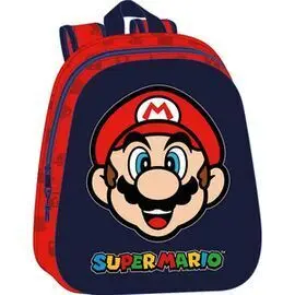 Mochila Guarderia 3D Super Mario