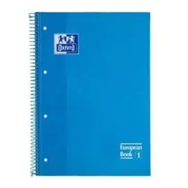 Bloc European A4 80H 4T Tapa Extradura 5Mm Oxford