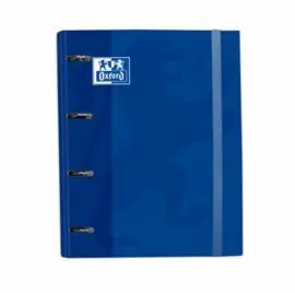 Carpebloc Tapa Extradura A4 con Recambio Azul