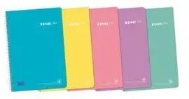 Bloc Enriplus Pp Folio 80H Cuadro 4Mm con Margen 9