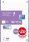 RECAMBIO 1 PAQUETE LILA 100+20