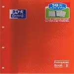 Bloc European A4 120H 5X5 Tapa Extradura Oxford
