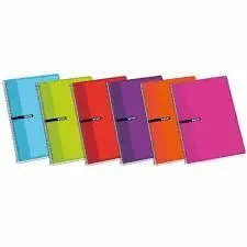 Bloc Espiral Folio 80H Tapa Dura Pauta 3Mm