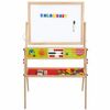 PIZARRA 2 EN 1 MADERA CON ACCESORIOS +4A