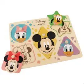 Puzzle Encajable Disney 30X22Cm +24M