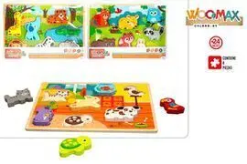 Puzzle Madera Insectos/Mascotas/Animales Woomax 3