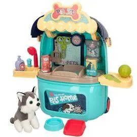 Go Go Friendsset Mascotas C/Perro Maletin C/Ruedas