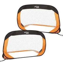 Set Dos Porterias Entrenamiento Pop Up 120X80X80Cm