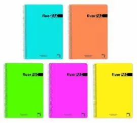 Bloc Folio Cuadro 4Mm Pp Fluorpac 80H 90Gr 5U Surt