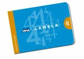Libreta Cuarto Lamela Cuadrovia 4Mm 30H Apaisada 0