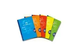 Libreta A4 Cuadrovia 5Mm 50H Lamela Surtidos