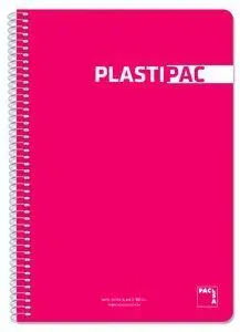 Bloc Folio Cuadro 4Mm Rojo Oscuro Pp 90G