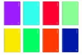 Bloc Espiral Fº 80H 60Gr Horizontal 8Mm Colores Su