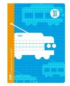 Cuaderno Lamela Cuadrovia 3Mm A4 (Ref:06003)