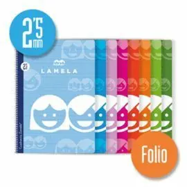 Bloc Fº Espiral 2. 5Mm 80H Cuadrovia 07F002