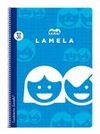 CUADERNO 3 MM CUADROVIA LAMELA A4 ESPIRAL