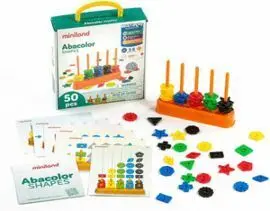 Juego Abacolor Shapes 50 Piezas