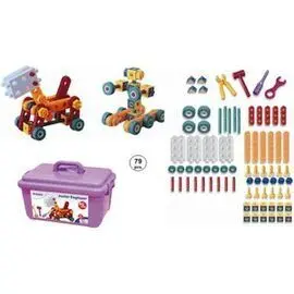Juego Junior Engineer 79 Piezas Maletin de Ingenie