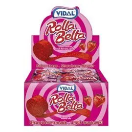 Rolla Belta Sabor Pica Fresa 24 Unid.