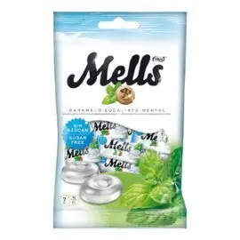 Mells Eucalipto Mentol S/A. Caja 12 ud 80 Gr