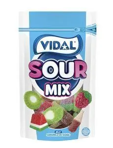Golosina Surtido Acido. Caja 10 Bolsas 180Gr