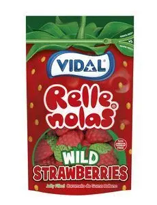 Golosina Fresa Silvestre Rellena. Caja 10 Bolsas 1