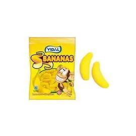 Golosina Bananas Azucar Bolsa 90 Gr