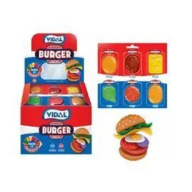 Golosina Burger Jelly 66 Complementos para 11 Hamb