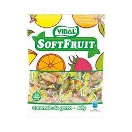 Caramelo de Goma Envuelta Individual Soft Fruit 80