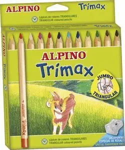 Caja Lapices Alpino Trimax