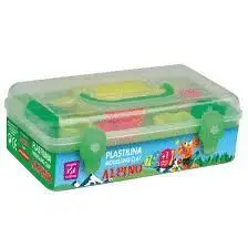 Kit Plastilina Alpino 7 Colores 90 Gr 7 Moldes + R