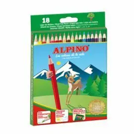 Ref: Al010656 - Pinturas Alpino 18 Colores Madera