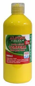 Tempera Liquida Alpino 500Ml Amarillo