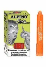 Maquillaje Alpino Set 6 Unid Face Stick Naranja