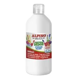 Pintura Dedos Botella 500 Ml Blanco