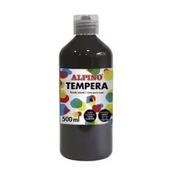 Pintura Dedos Botella 500Ml Negro
